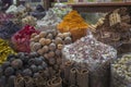 Dubai Spice Souk or the Old Souk is a traditional market in Dubai, United Arab Emirates (UAE), selling a variety of fragrances Royalty Free Stock Photo