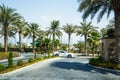 Dubai. Summer 2016. A green oasis overlooking the Four Seasons hotel Jumeirah