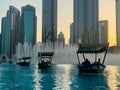 Dubai fountain Royalty Free Stock Photo