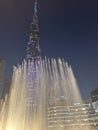 Dubai Tower and Dubai mall area