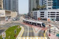 Dubai Tram public transport transit transportation traffic