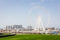 Ain Dubai Dubai Eye tallest ferris wheel in the world on Bluewaters Island. Royalty Free Stock Photo