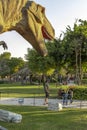 Dubai Dinosaur Park Royalty Free Stock Photo