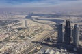 View of Dubai from the top