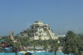 View from the top of Aquaventure waterpark in Dubai