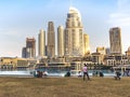 Dubai, UAE - 12.11.2021 - Downtown, Dubai mall area. Outdoors