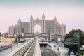 DUBAI, UAE - JANUARY 2, 2017: Atlantis, The Palm Hotel Royalty Free Stock Photo