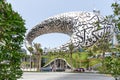 Dubai, UAE - March 28, 2022: Front entrance of Museum of The Future in Dubai