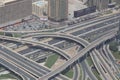 A well constructed highway interchange in Dubai allows cars to change lanes and directions smoothly by reducing traffic congestion