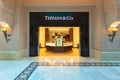 DUBAI, UAE - NOV 12, 2018: The Tiffany & Co jewelry store located in Atlantis hotel in Dubai, UAE.