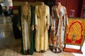 Dubai UAE - November 2019: Arabic Women`s Clothes Displayed for Sale at a Boutique Luxury Cloth Store on mannequin. Outside Women