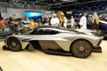 The Aston Martin Valkyrie hybrid electric sports car is on Dubai Motor Show 2017