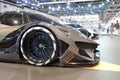 The Devel Sixteen supercar is on Dubai Motor Show 2017 Royalty Free Stock Photo