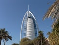 Hotel Burj Al Arab, Arab Sail in Dubai UAE Royalty Free Stock Photo