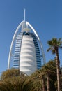 Hotel Burj Al Arab, Arab Sail in Dubai UAE Royalty Free Stock Photo