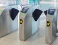 Interior metro station in Dubai Royalty Free Stock Photo