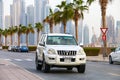 Toyota Land Cruiser Prado 120 Royalty Free Stock Photo