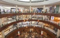 interior of Dubai Mall, the biggest mall in the world. United Arab Emirates