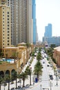 The Walk at Jumeirah Beach Residence Royalty Free Stock Photo