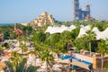 View of Aquaventure Water Park, Neptune towel.