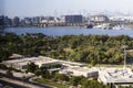 Dubai,UAE - 07.22.2021 View of a creek park and children city. Outdoor Royalty Free Stock Photo