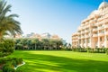 Luxury resort in The Palm Jumeirah Royalty Free Stock Photo