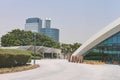 DUBAI, UNITED ARAB EMIRATES - August 20, 2022: Mohammed Bin Rashid Library located in Al Jaddaf area