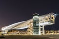 Contemporary Futuristic Pedestrian Bridge, Dubai