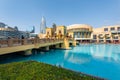 Dubai Mall, popular tourist destination, United Arab Emirates Royalty Free Stock Photo