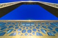 Dubai Frame - View from Below, Dubai, Jan.2018 Royalty Free Stock Photo