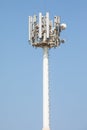 DUBAI, UNITED ARAB EMIRATES - OCTOBER, 2018: Cellular phone antennas in Dubai Royalty Free Stock Photo
