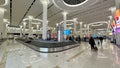 DUBAI, UNITED ARAB EMIRATES. 15 SEPTEMBER 2023. Dubai Airport\'s Lively Luggage Area