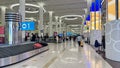 DUBAI, UNITED ARAB EMIRATES. 16 SEPTEMBER 2023. Dubai Airport\'s Luggage Hustle