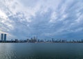 Waterfront view of Burj Khalifa, World Tallest Tower. A view from Sheikh Zayed Road, Resi