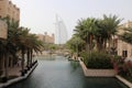 Dubai view channels the hotel Parus