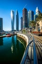 Dubai Waterfront marina