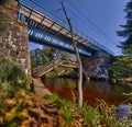 Duble bridge over StrÃÂ¥ken river