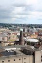 Dublin Aerial view Royalty Free Stock Photo
