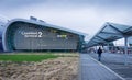 Dublin airport, Terminal 2 colored Royalty Free Stock Photo