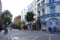 Dublin city streets - 18th century architecture - city tour - Ireland Royalty Free Stock Photo