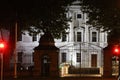 Night view in Dublin in Ireland