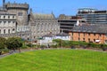 Dublin Castle is a former Motte-and-bailey castle