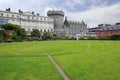 Dublin Castle, seen from park to the south