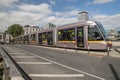 Dublin City, Dublin, Ireland, June 11th 2021. Luas Royalty Free Stock Photo