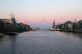 Dublin city Royalty Free Stock Photo