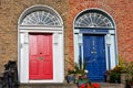 Dublin doors Royalty Free Stock Photo