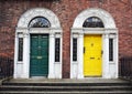 Dublin doors Royalty Free Stock Photo