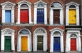 Dublin doors Royalty Free Stock Photo