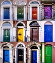 Dublin doors Royalty Free Stock Photo