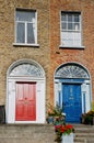 Dublin facade. Ireland Royalty Free Stock Photo